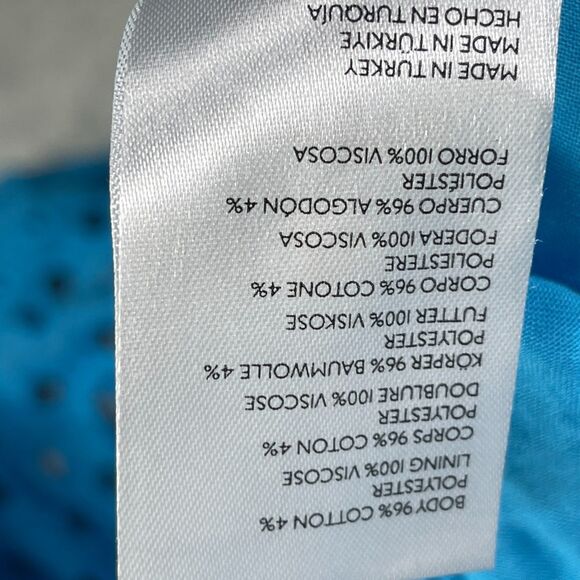 New Anthropologie Somerset Maxi Dress Blue Eyelet - Picture 9 of 13